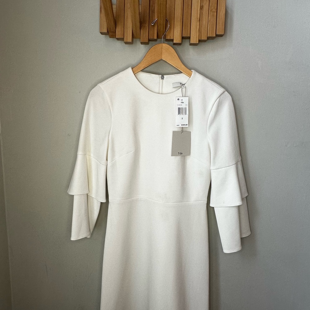 NWT TIBI White Dress